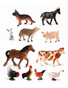 Conjuntos temáticos de animales - Animales granja