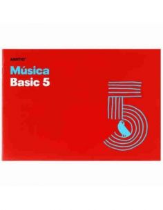 Cuaderno de música Basic 5 pentagramas 10 hojas