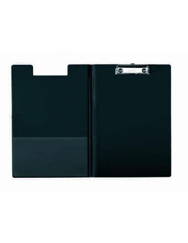 Carpeta con pinza plástico encolado