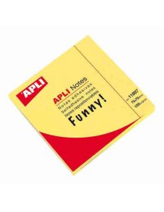 Notas adhesivas colores brillantes
