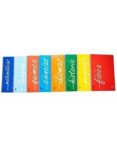 Cuadernos serie Asignatura 80 hojas