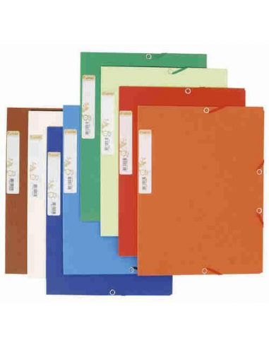 Carpeta cartón con gomas y 3 solapas Forever®