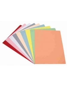 Subcarpetas colores pastel 180 gramos