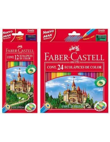 Ecolápices de colores Castillo