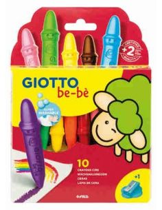 Súper ceras Giotto be-bé 10 uds.