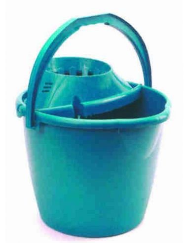 Cubo azul para fregona