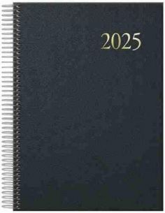 Agenda Día Página Segovia 14x20 Negra 2025