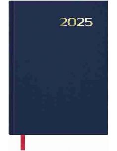 Agenda Día Página Sintex 14x20 Azul 2025
