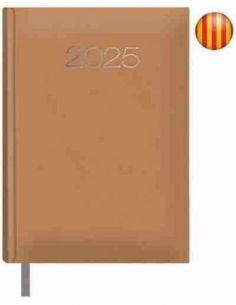 Agenda Día Página Lisboa 14x20 Cámel Catalán 2025