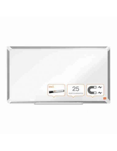 Pizarra magnética panorámica de acero vitrificado Nobo Premium Plus