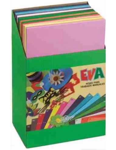 Láminas de EVA Expositor y bolsas surtidas