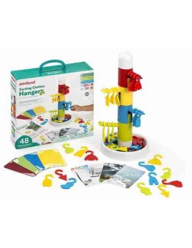 Juego de clasificación Sorting Clothes Hanger