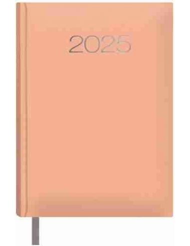 Agenda Día Página Lisboa 14x20 Rosa cuarzo 2025