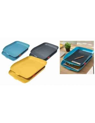 Set de 2 bandeja de sobremesa Leitz Cosy