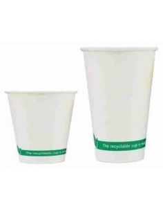 Vasos de cartón biodegradable