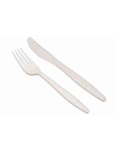 Cubiertos biodegradables