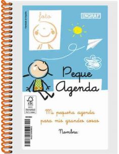 Agenda escolar Peque Día Página con tapa personalizable