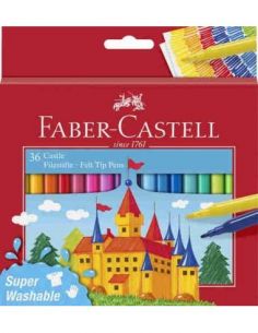 Rotulador escolar Faber-Castel 36 uds
