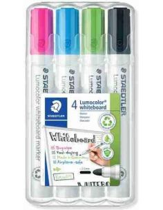 Rotuladores Lumocolor 351 estuche de 4 surtidos