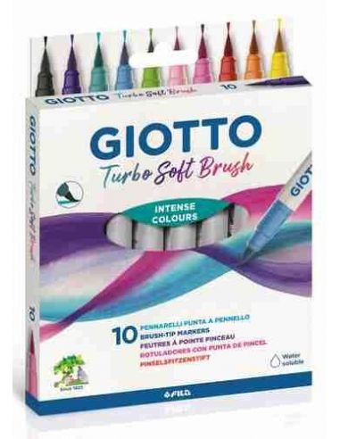 Rotuladores Giotto Turbo Soft Brush