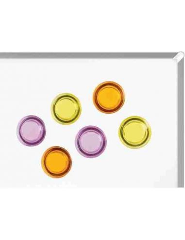 Imanes colores surtidos pack de 6 uds.