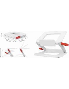 Soporte multiángulo ajustable para portátil Leitz Ergo