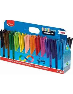 Lapiceros de colores Color'Peps Infinity pack escolar 144 uds.