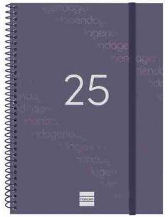 Agenda Semana Vista Year E10 Azul 2025