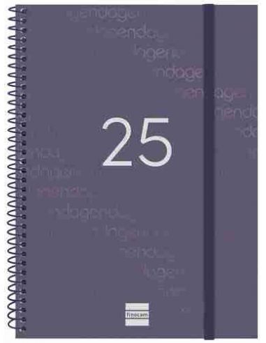 Agenda Semana Vista Year E10 Azul 2025