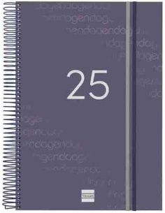 Agenda Día Página Year E40 Azul 2025
