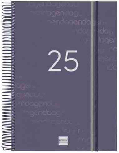 Agenda Día Página Year E40 Azul 2025