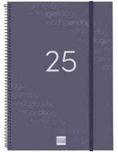 Agenda Semana Vista Year E40 Azul 2025