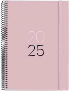 Agenda Semana Vista Espiral Plus cartón 155 x 213 Calm Arena 2025
