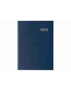 Agenda Día Página Paris 15 x 21 azul marino 2025