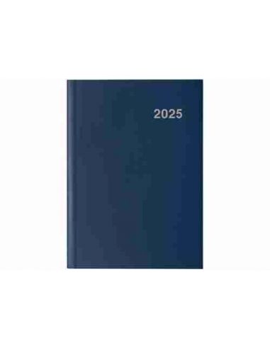 Agenda Día Página Paris 15 x 21 azul marino 2025