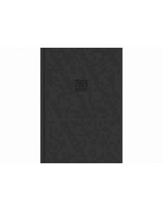Agenda Día Página Atens 17 x 24 negro 2025
