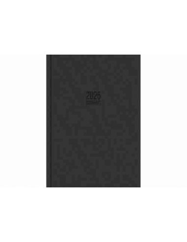 Agenda Día Página Atens 17 x 24 negro 2025