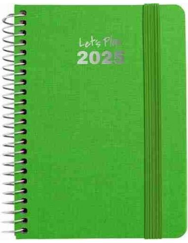 Agenda 25 D/P A6 FANCY verde