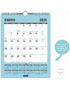 Calendario pared 2025 Diamante  24 x 31 cm.