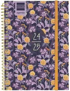 Agenda escolar Finocam secundaria Lilac 1/8 SVH 24-25